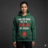 Covered by the Blood Hoodie – Christian Hoodie