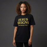 Jesus Reigns Tee – Christian T-Shirt