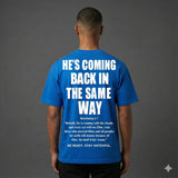 He Went Up in the Clouds Tee – Christian T-Shirt